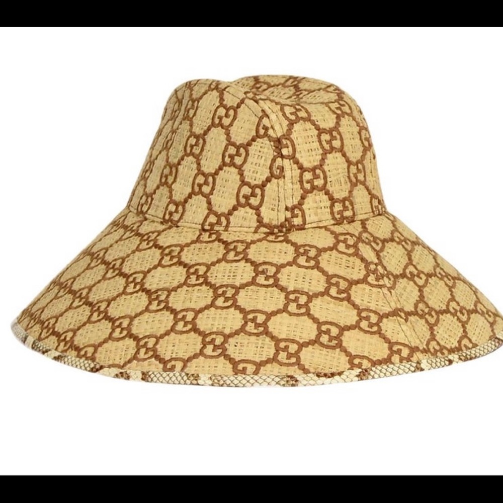 COPY - Gucci Raffia Hat - Picture 1 of 2